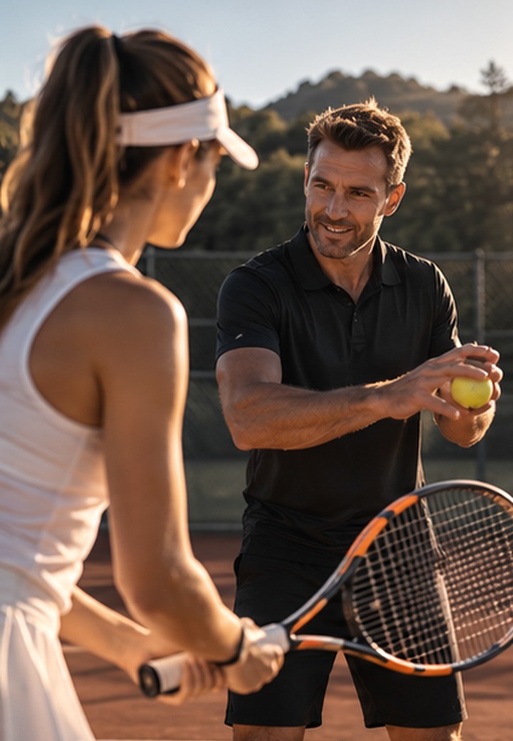 Tennis coaching